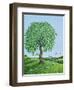 Quince Tree and Pigeons, 1983-Liz Wright-Framed Giclee Print