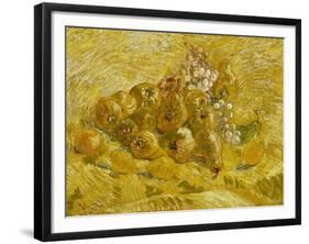 Quinces, Lemons, Pears and Grapes, 1887-1888-Vincent van Gogh-Framed Giclee Print