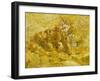 Quinces, Lemons, Pears and Grapes-Vincent van Gogh-Framed Premium Giclee Print