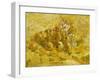 Quinces, Lemons, Pears and Grapes-Vincent van Gogh-Framed Premium Giclee Print