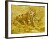 Quinces, Lemons, Pears and Grapes-Vincent van Gogh-Framed Giclee Print