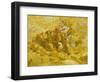 Quinces, Lemons, Pears and Grapes-Vincent van Gogh-Framed Giclee Print