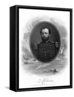 Quincy Adams Gillmore, American Union Major-General, 1862-1867-Brady-Framed Stretched Canvas