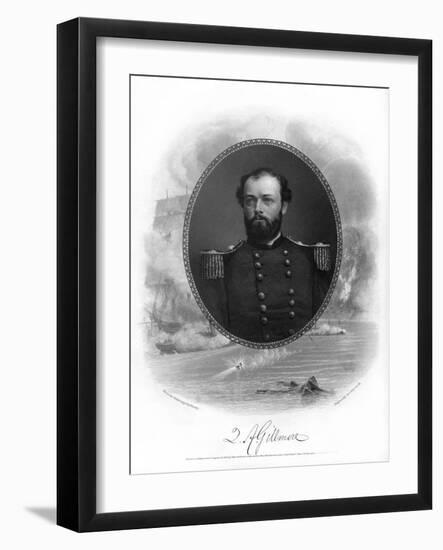 Quincy Adams Gillmore, American Union Major-General, 1862-1867-Brady-Framed Giclee Print