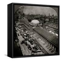 Quincy Market and Faneuil Hall 1906-H.C. White-Framed Stretched Canvas