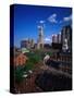 Quincy Market, Boston, MA-Walter Bibikow-Stretched Canvas