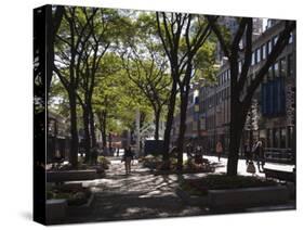 Quincy Market, Boston, Massachusetts, New England, USA-Amanda Hall-Stretched Canvas