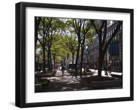 Quincy Market, Boston, Massachusetts, New England, USA-Amanda Hall-Framed Photographic Print