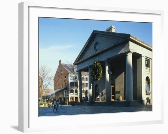 Quincy Market, South Market Street-Jack E. Boucher-Framed Photo