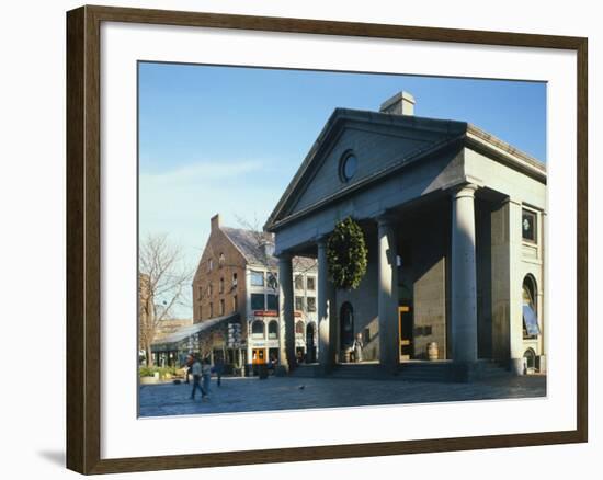 Quincy Market, South Market Street-Jack E. Boucher-Framed Photo