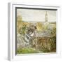 Quincy, Massachusetts, 1892-Childe Hassam-Framed Premium Giclee Print