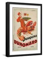 Quinquina Du Homard Aperitif Advertisement-null-Framed Premium Giclee Print