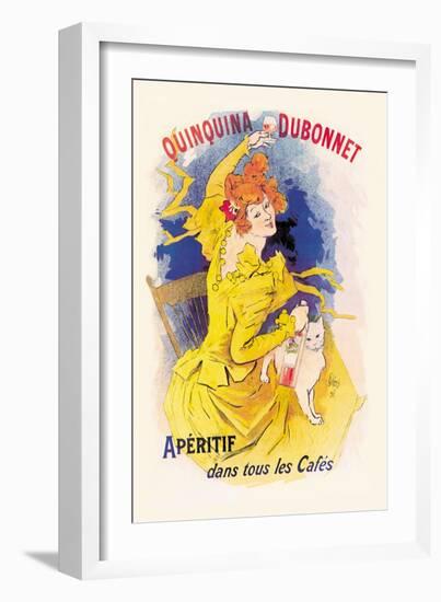 Quinquina Dubonnet Apertif-Jules Ch?ret-Framed Art Print