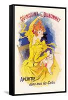 Quinquina Dubonnet Apertif-Jules Chéret-Framed Stretched Canvas