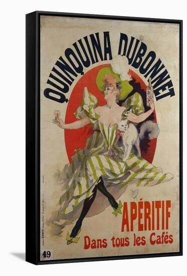 Quinquina Dubonnet, France, 1895-Jules Chéret-Framed Stretched Canvas