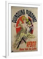 Quinquina Dubonnet, France, 1895-Jules Chéret-Framed Giclee Print