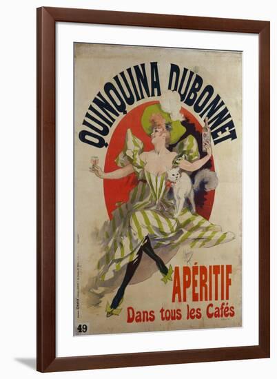 Quinquina Dubonnet, France, 1895-Jules Chéret-Framed Giclee Print