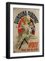 Quinquina Dubonnet, France, 1895-Jules Chéret-Framed Giclee Print