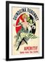 Quinquina Dubonnet Vintage French Advertisement-null-Framed Art Print