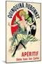 Quinquina Dubonnet Vintage French Advertisement-null-Mounted Art Print