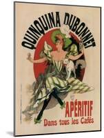 Quinquina Dubonnet-Jules Chéret-Mounted Art Print