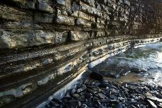 Close-Up of Stone with White Lines on It, Alentejo, Portugal-Quinta-Photographic Print