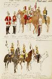 Uniforms of Grand Duchy of Tuscany, Color Plate, 1854-Quinto Cenni-Giclee Print