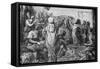 Quintus Fabius Declaring War to Carthegian Senate-null-Framed Stretched Canvas