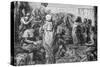 Quintus Fabius Declaring War to Carthegian Senate-null-Stretched Canvas