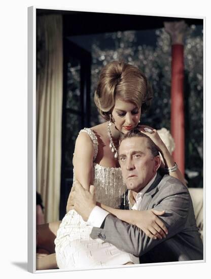 Quinze jours Ailleurs TWO WEEKS IN ANOTHER TOWN by VincenteMinnelli with Cyd Charisse, Kirk Douglas-null-Framed Photo