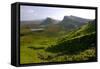 Quiraing, Isle of Skye, Highland, Scotland-Peter Thompson-Framed Stretched Canvas