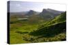 Quiraing, Isle of Skye, Highland, Scotland-Peter Thompson-Stretched Canvas