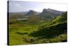 Quiraing, Isle of Skye, Highland, Scotland-Peter Thompson-Stretched Canvas