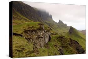 Quiraing, Isle of Skye, Highland, Scotland-Peter Thompson-Stretched Canvas