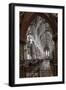 Quire Seen Through the Skidmore Screen, Lichfield Cathedral, Staffordshire, England, United Kingdom-Nick Servian-Framed Photographic Print