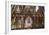 Quire Seen Through the Skidmore Screen, Lichfield Cathedral, Staffordshire, England, United Kingdom-Nick Servian-Framed Photographic Print