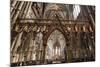 Quire Seen Through the Skidmore Screen, Lichfield Cathedral, Staffordshire, England, United Kingdom-Nick Servian-Mounted Photographic Print