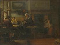 Interior of a Tailor's Shop, C. 1660-Quiringh Van Brekelenkam-Stretched Canvas