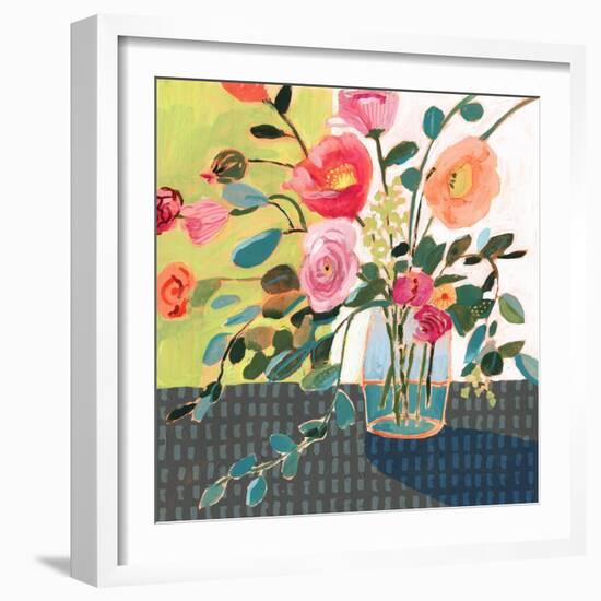 Quirky Bouquet II-Victoria Borges-Framed Art Print