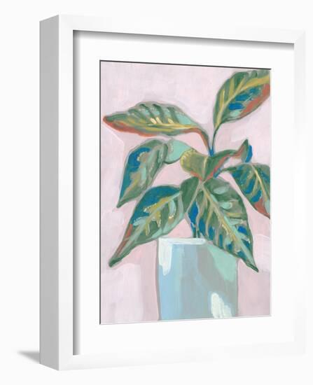 Quirky Plant II-Jennifer Goldberger-Framed Art Print