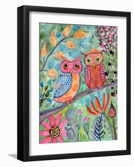 Quite the Pair-Wyanne-Framed Giclee Print