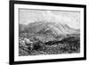 Quito and Mount Pichincha, Ecuador, 1895-null-Framed Giclee Print