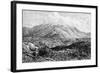 Quito and Mount Pichincha, Ecuador, 1895-null-Framed Giclee Print