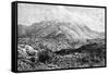 Quito and Mount Pichincha, Ecuador, 1895-null-Framed Stretched Canvas