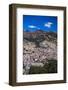 Quito, with Pichincha Volcano in the Background, Ecuador, South America-Matthew Williams-Ellis-Framed Photographic Print