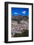 Quito, with Pichincha Volcano in the Background, Ecuador, South America-Matthew Williams-Ellis-Framed Photographic Print