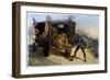 Quixote and Lion-Edmond Morin-Framed Art Print