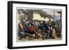 Quixote at Village-Edmond Morin-Framed Art Print