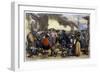 Quixote at Village-Edmond Morin-Framed Art Print