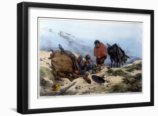 Quixote Defeated-Edmond Morin-Framed Art Print